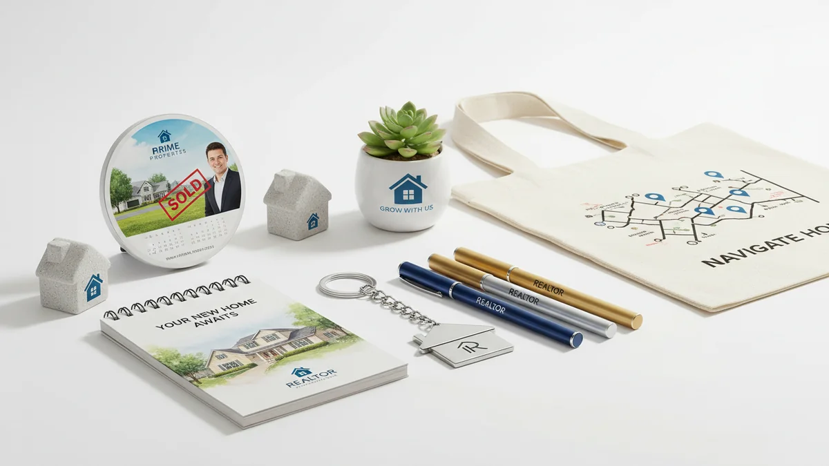 Best Promotional Products for Real Estate Agents