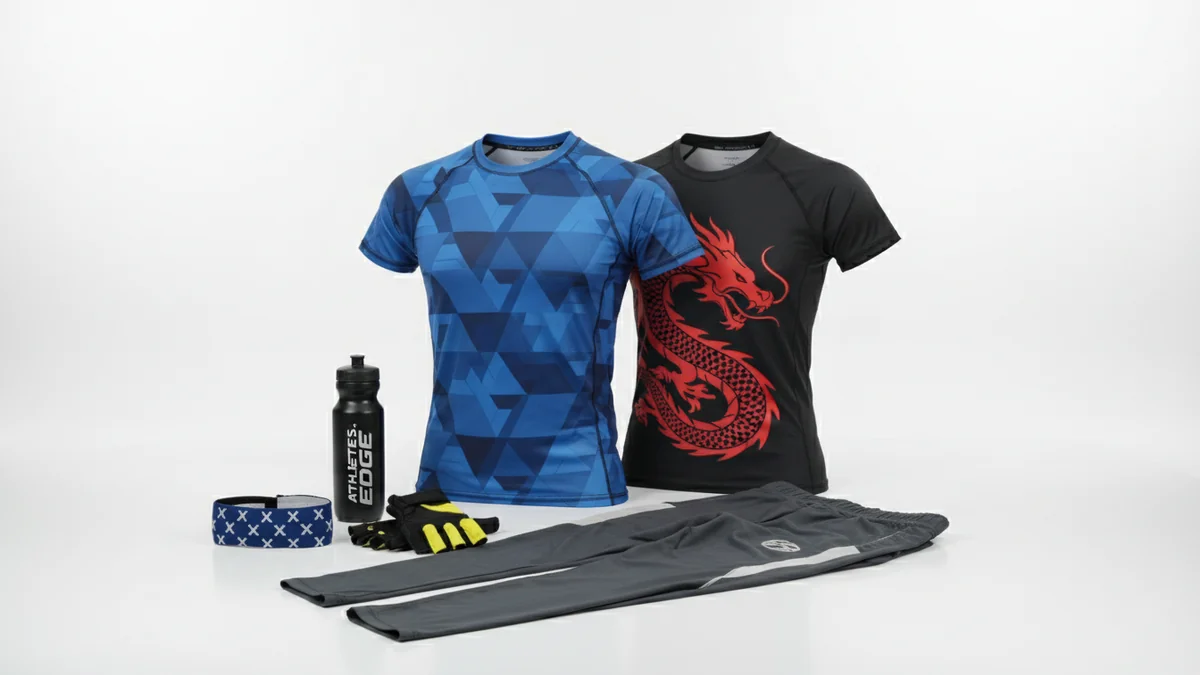Custom Athletic Wear: Compression Shirts, Rash Guards, and More