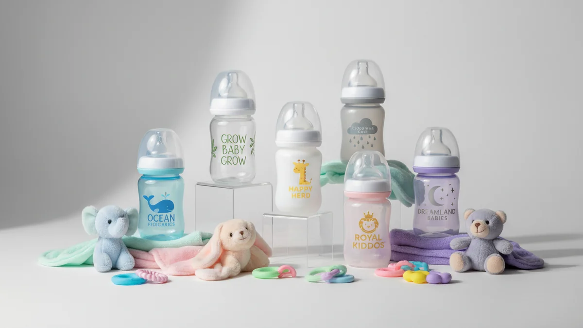 Custom Baby Bottles: Branded Options for Pediatric and Baby Brands