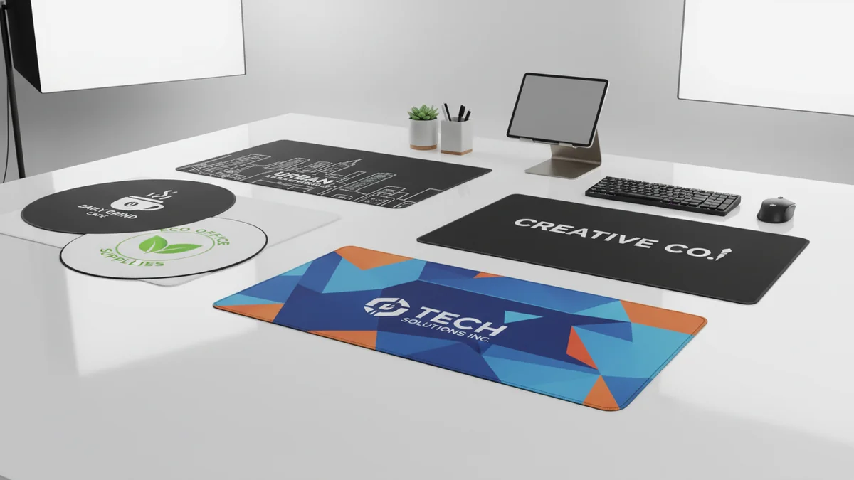 Custom Desk Mats: Large-Format Branding for the Office