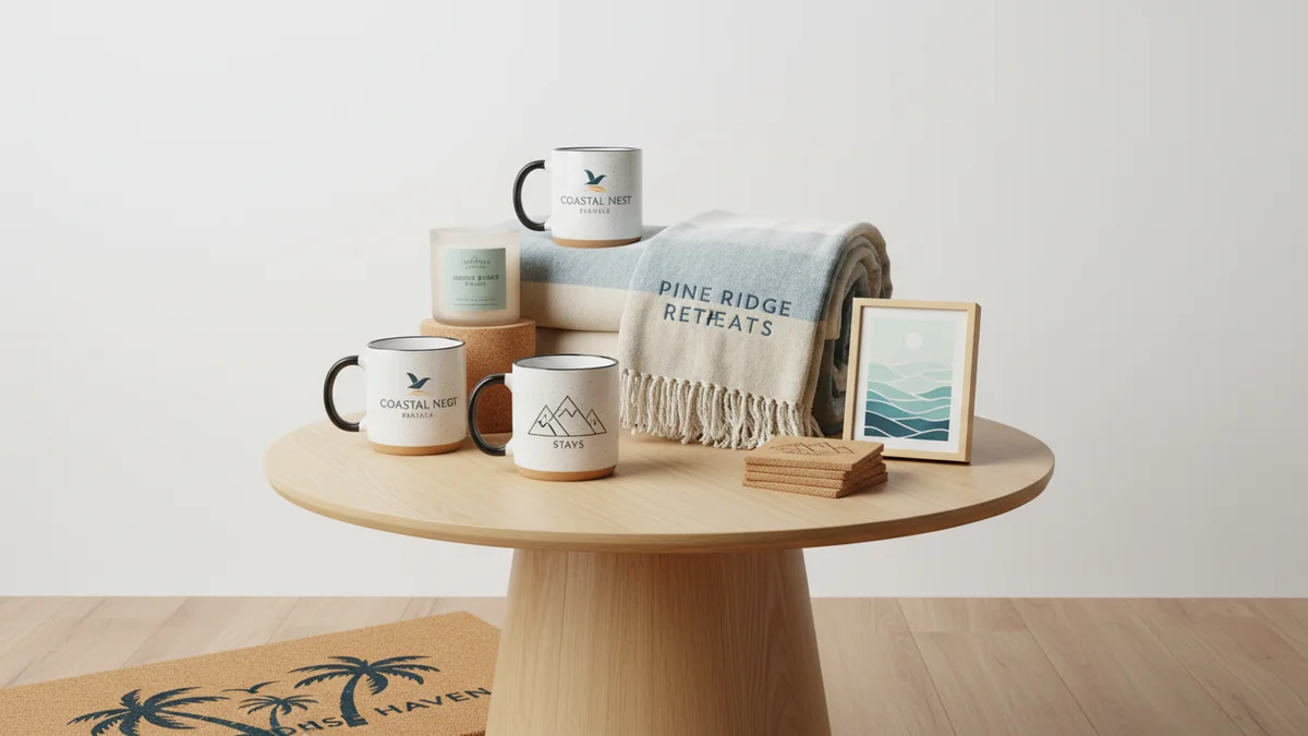 Custom Home Decor for Airbnb and Vacation Rental Branding