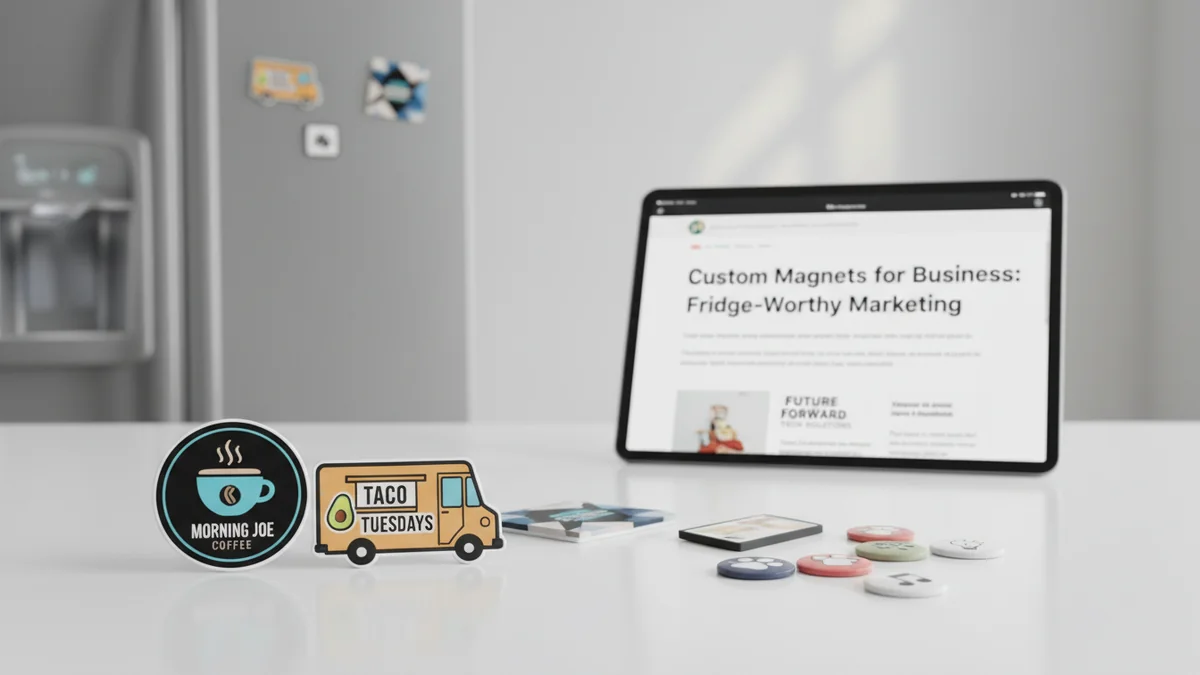 Custom Magnets for Business: Fridge-Worthy Marketing