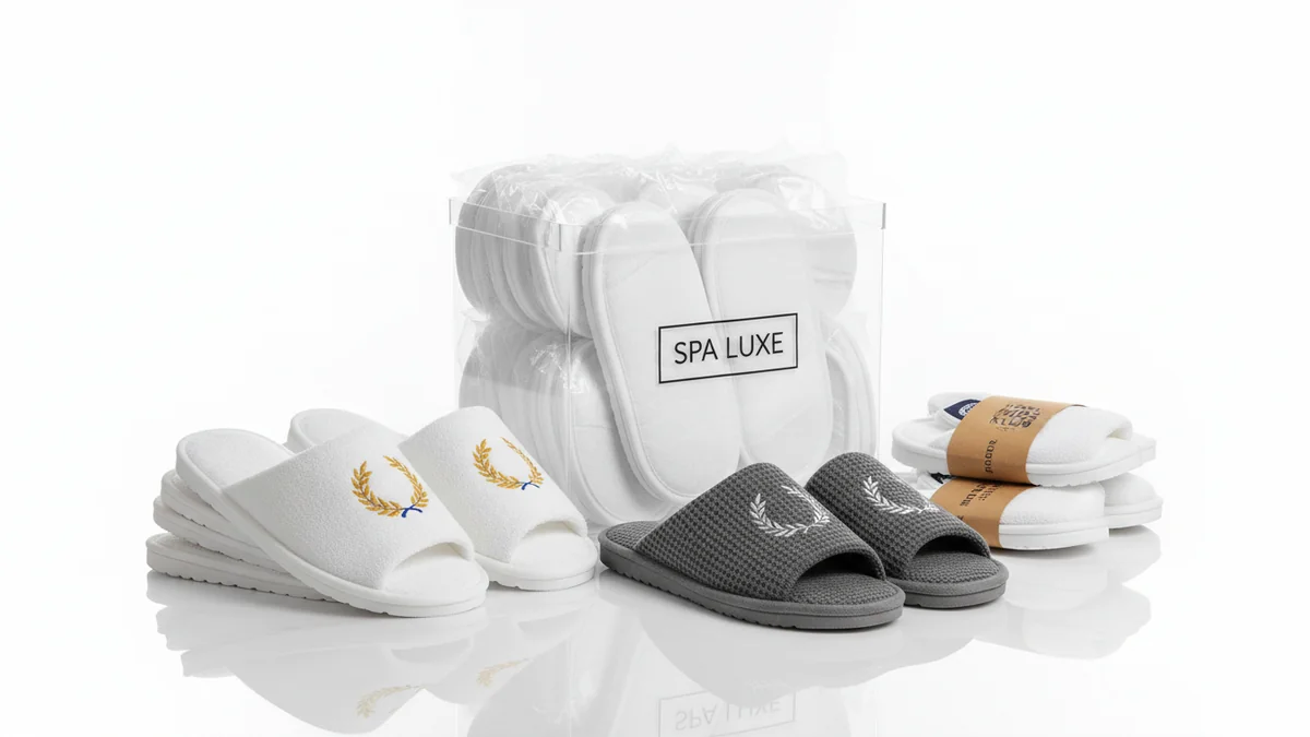 Custom Slippers With Logo: Bulk Ordering for Hotels and Spas