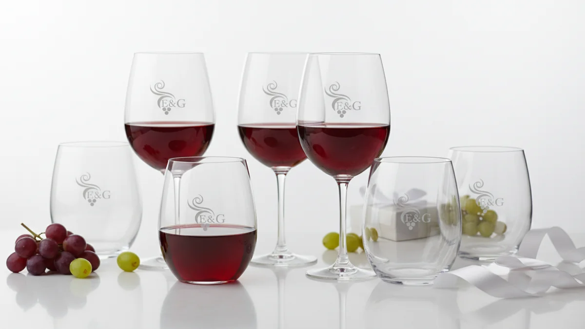 Stemless Wine Glasses With Logo: Perfect for Events and Gifts