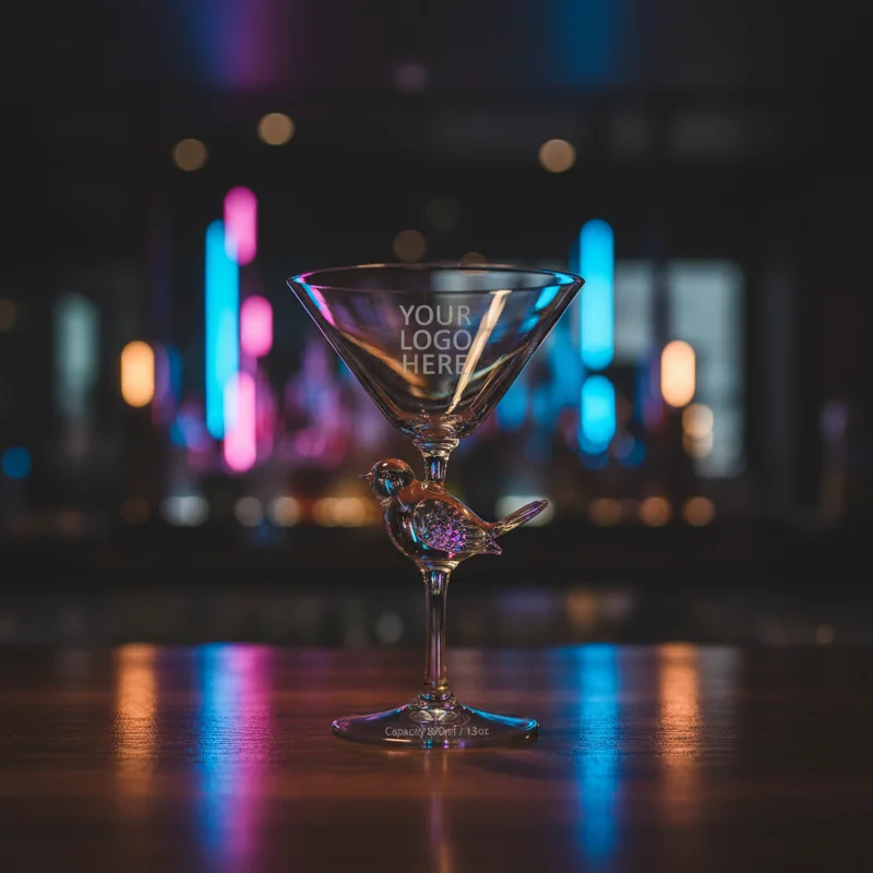 Verre à cocktail sur pied Bird 13oz 4