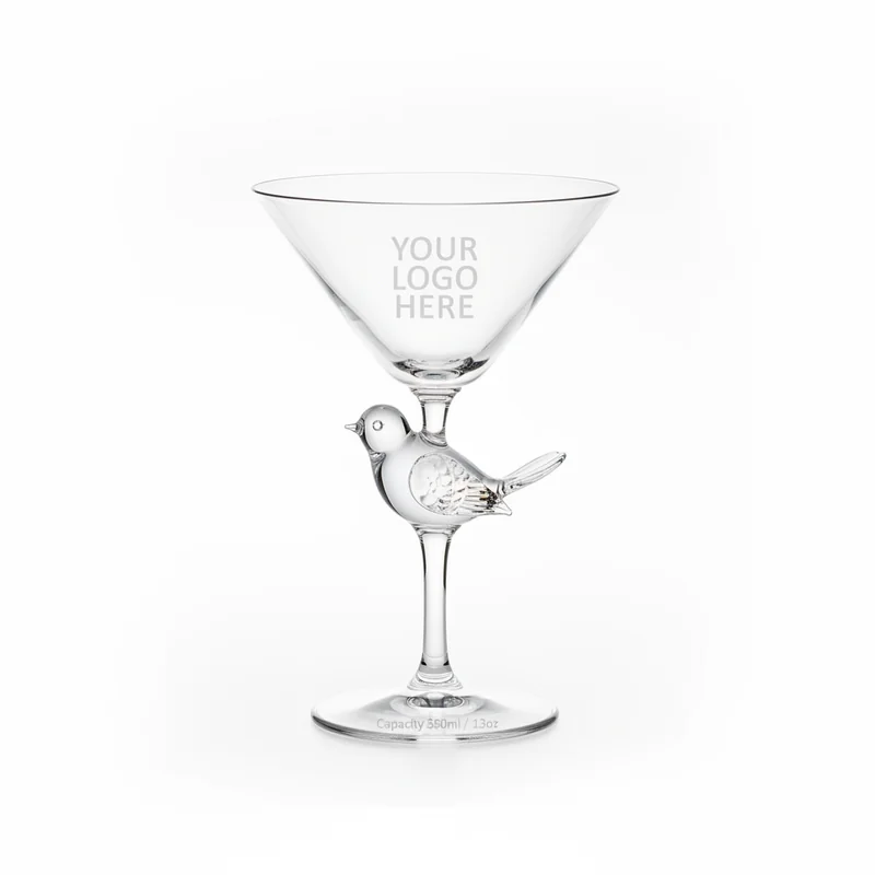 Bird Stem Cocktail Glass 13oz