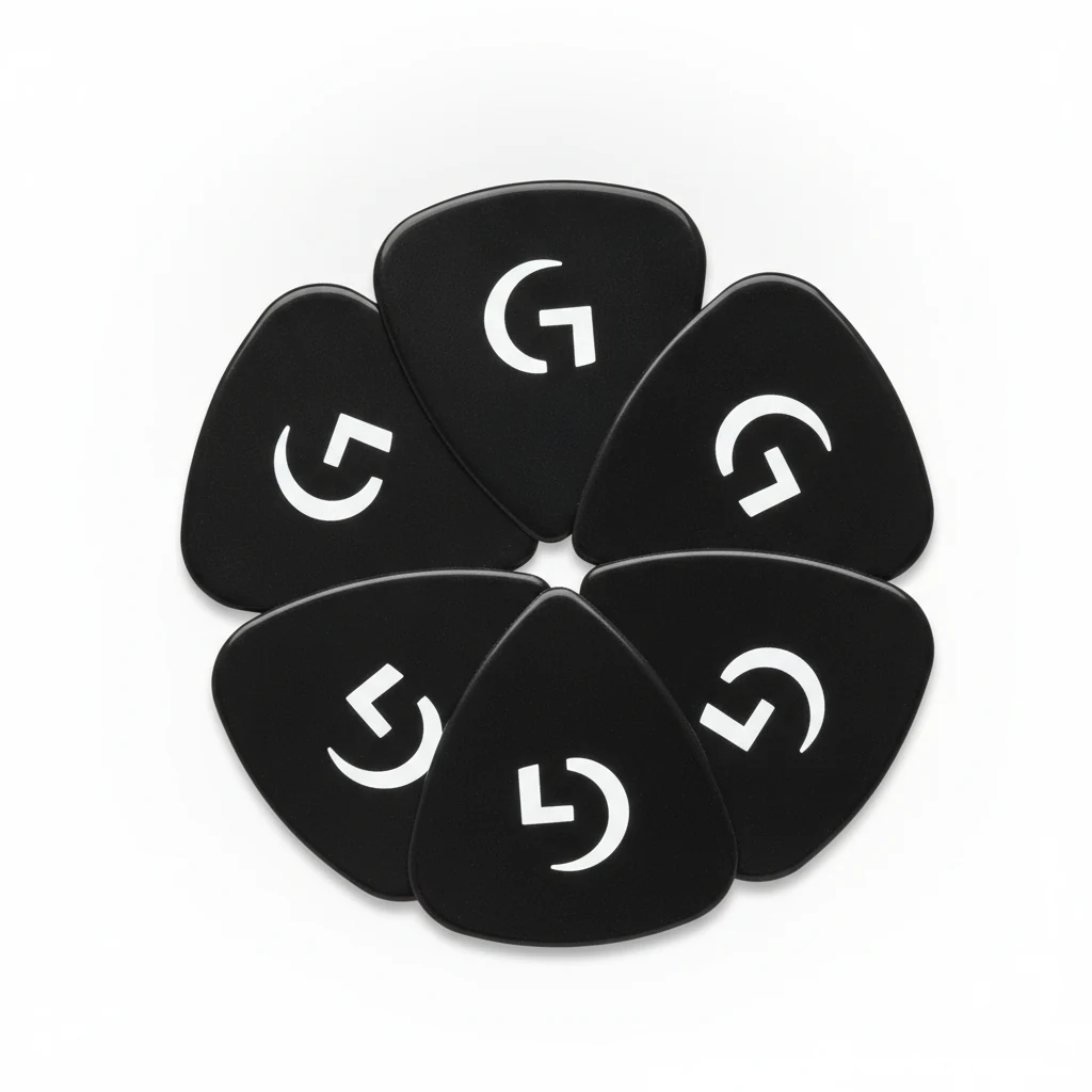 Black Celluloid Guitar Picks