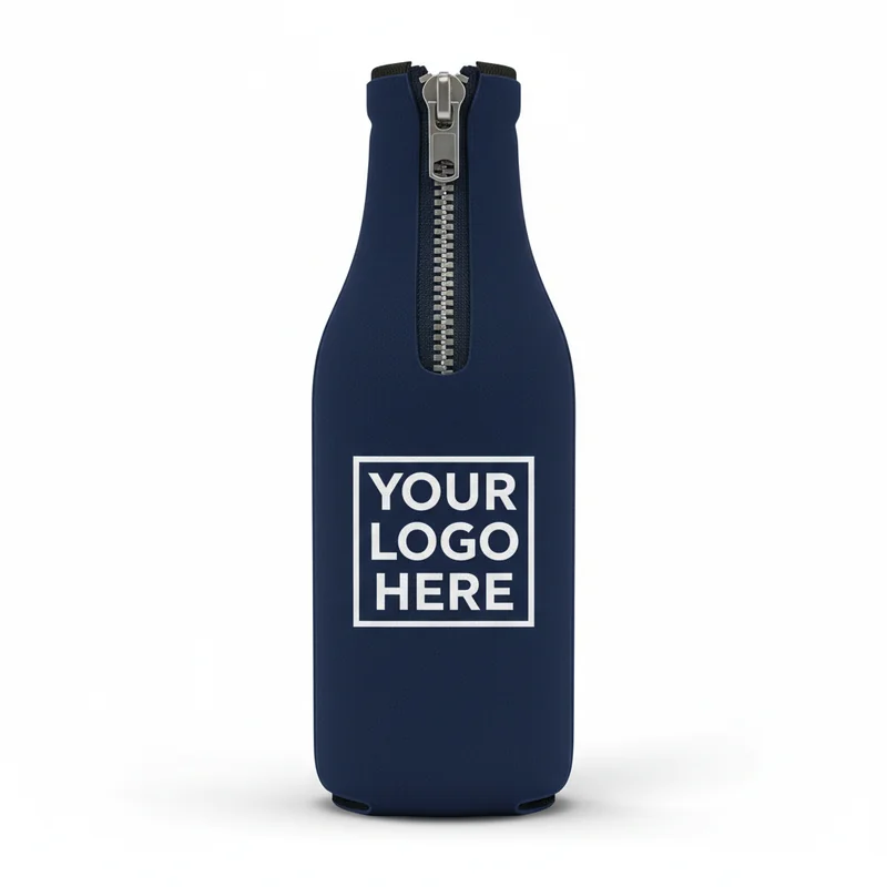 Bottle Cooler with Zipper