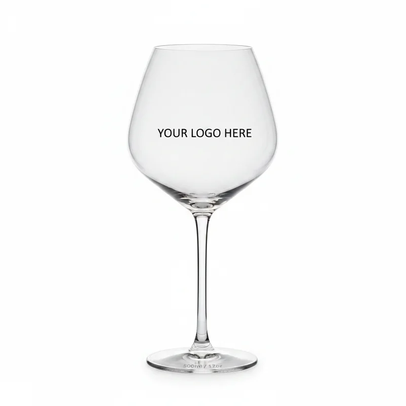 Burgundy Crystal Wine Glass 17oz