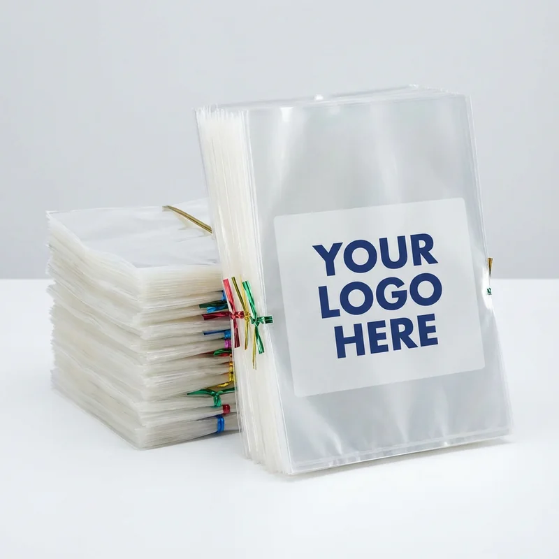 Klare Cellophan-Taschen 50er-Pack