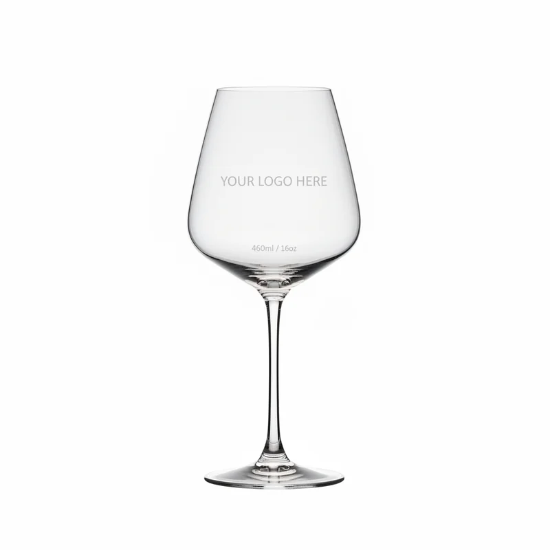 Classic Stem Crystal Wine Glass 16oz