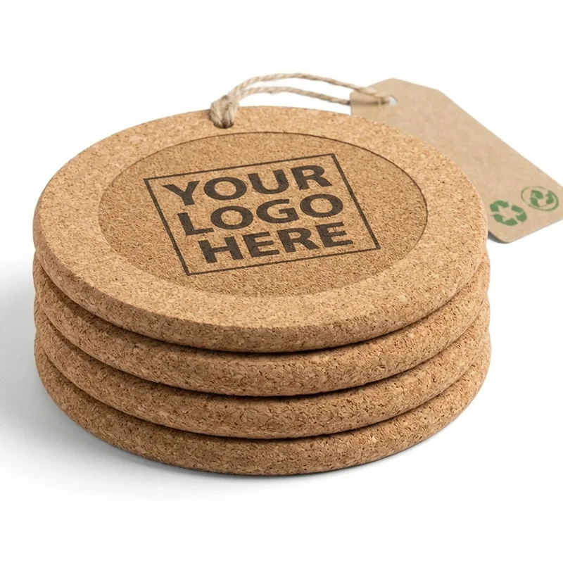 Cork Coaster Set of 4 2