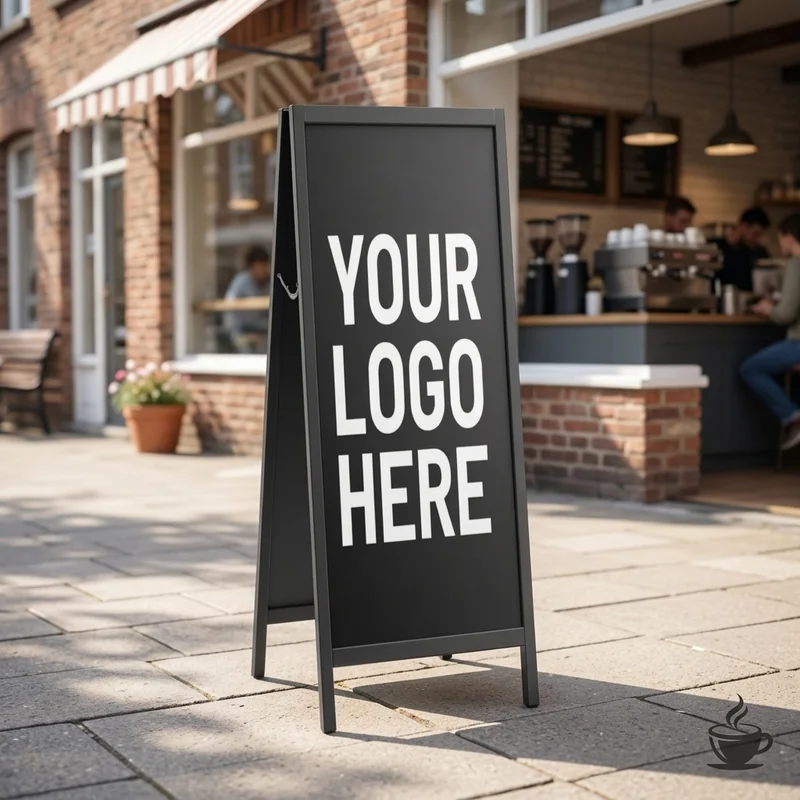 Custom A-Frame Sidewalk Sign 3