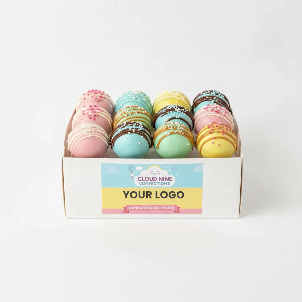 Skræddersyede Cake Pops med Branding