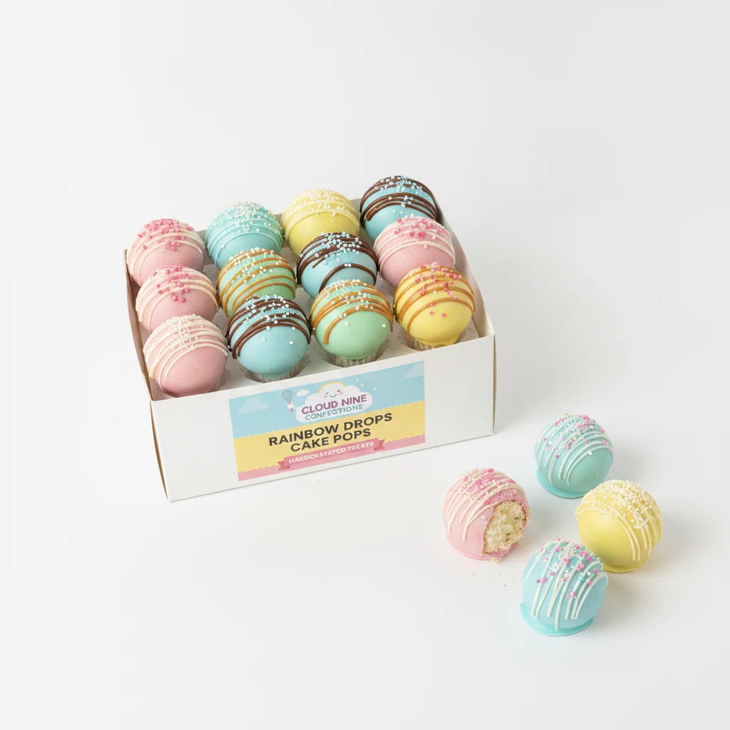 Cake Pops Personalizzati con Marchio 3