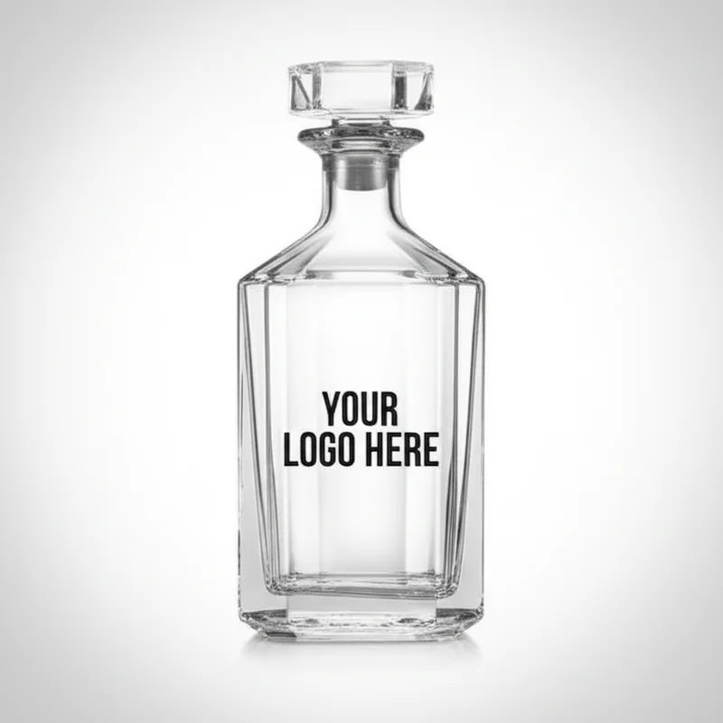 Decanter in vetro personalizzato