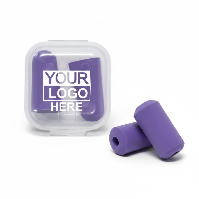 Tapones para los oídos personalizados con estuche de marca 2