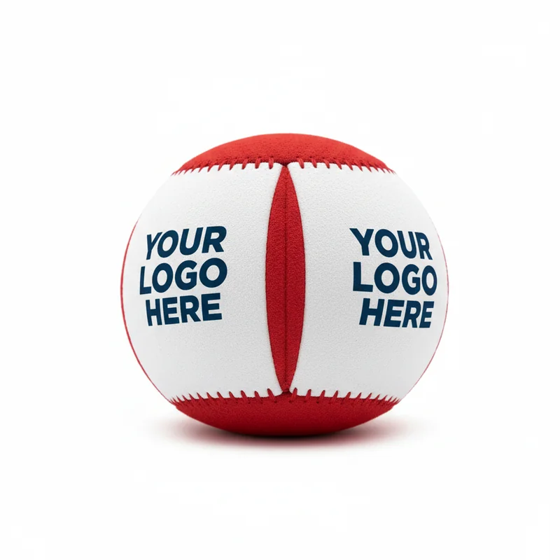 Custom Footbag 2-Panel Baseball Style