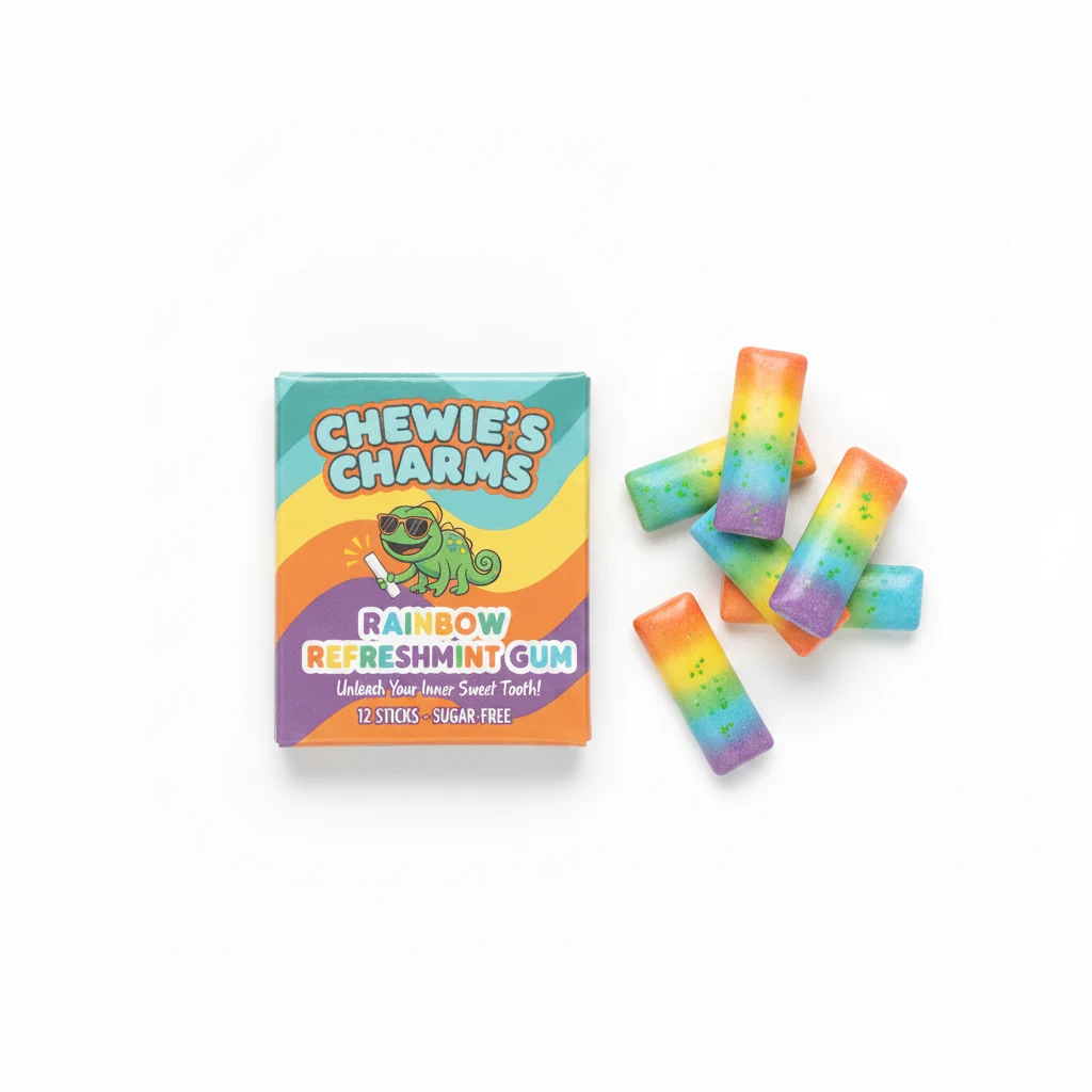 Chewing-gum Personnalisé avec Marque 3