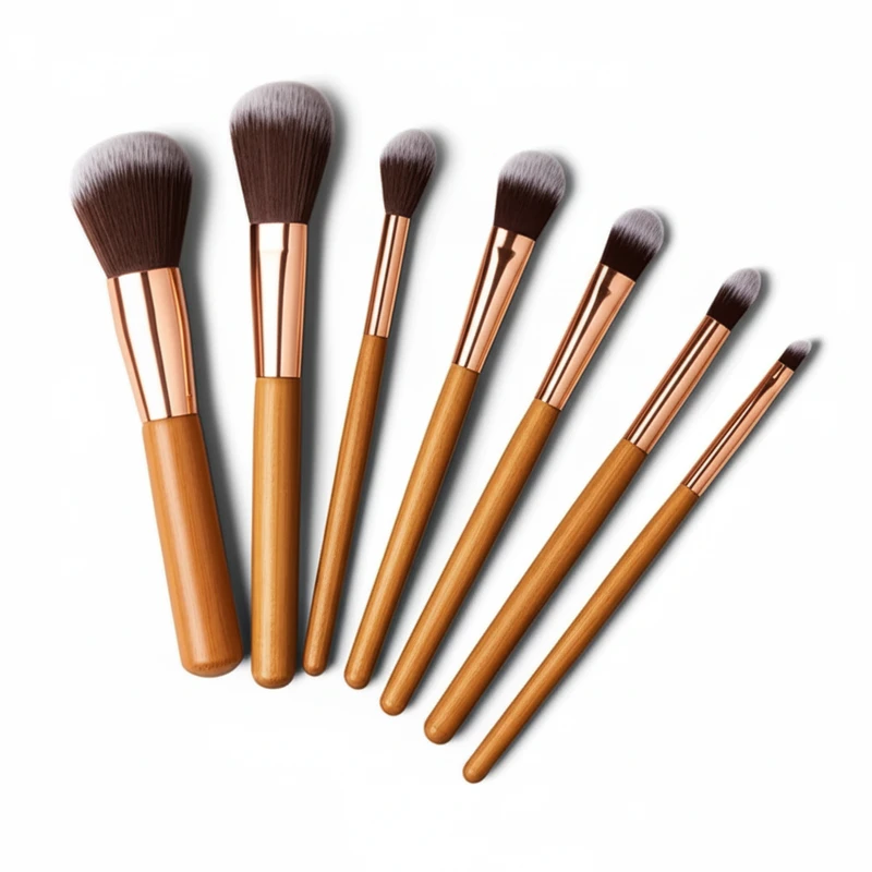 Set de Brochas de Maquillaje Personalizado