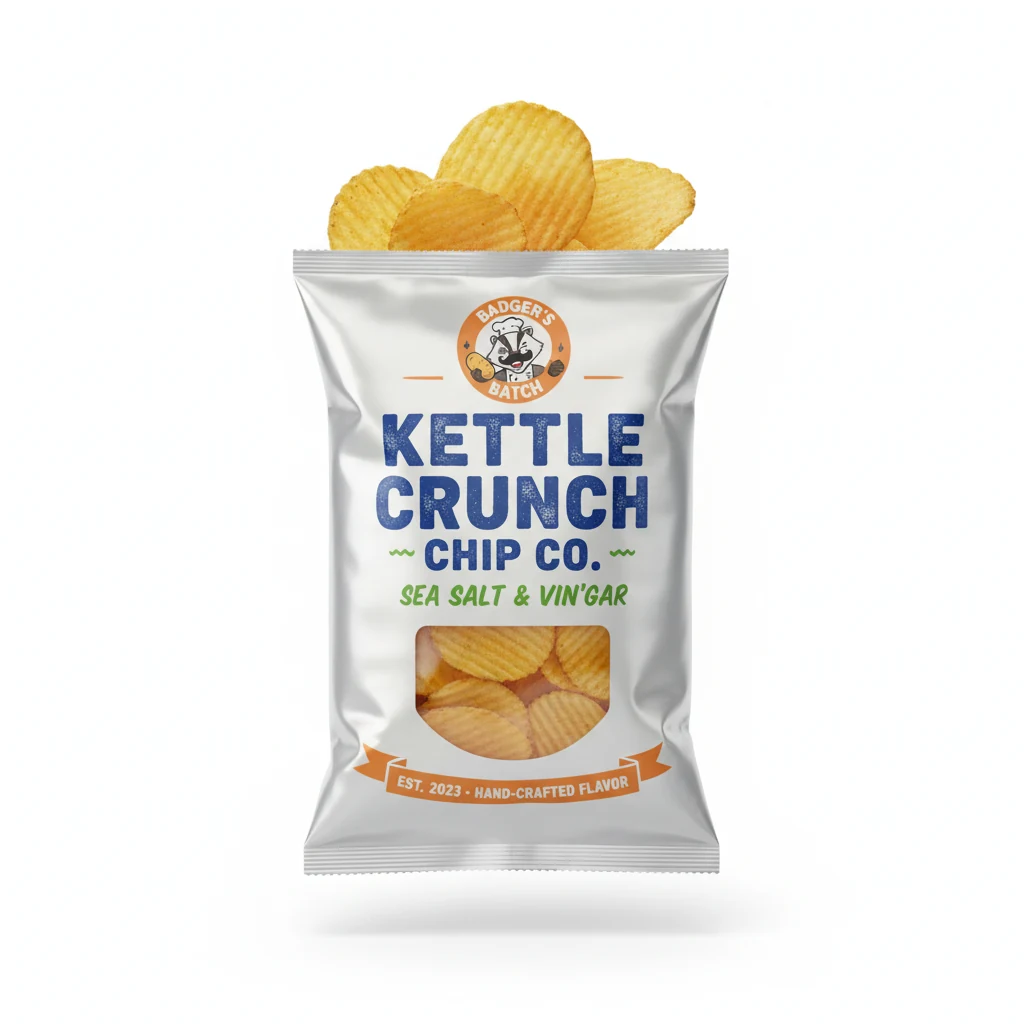 Chips de Pommes de Terre Personnalisées avec Marque