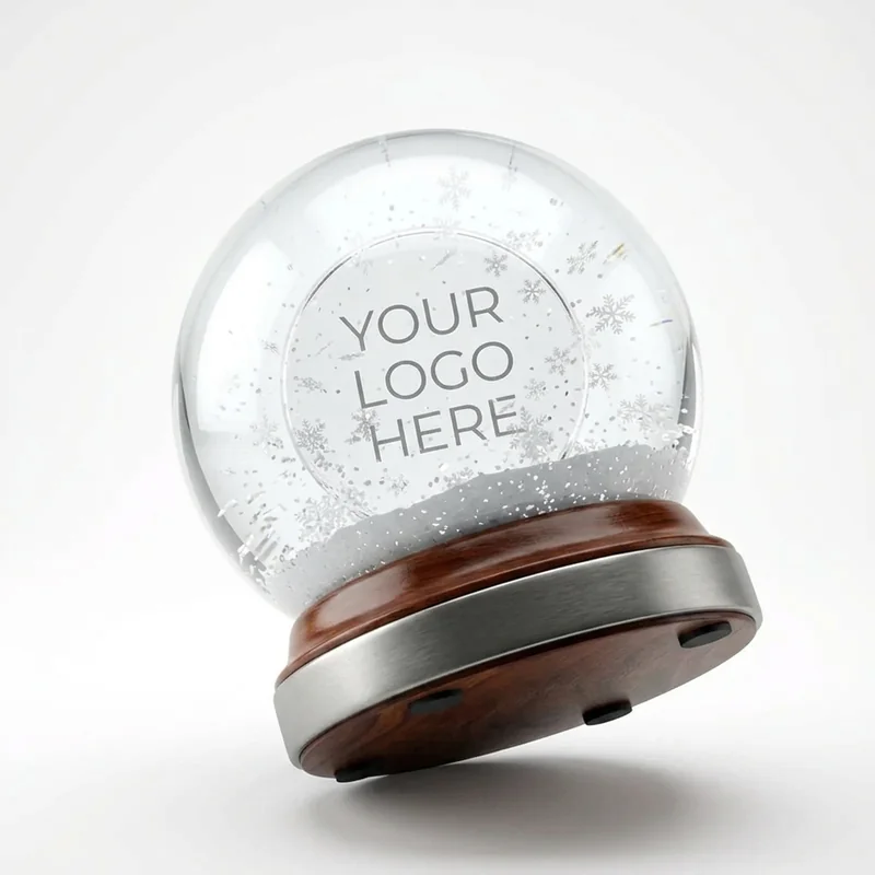 Globo de nieve personalizado 2