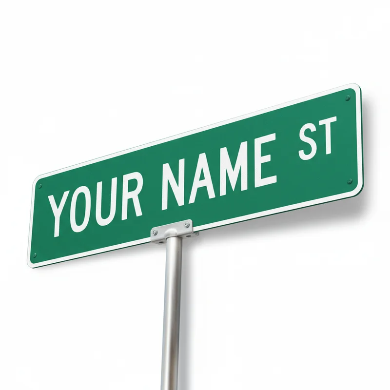 Custom Street Signs