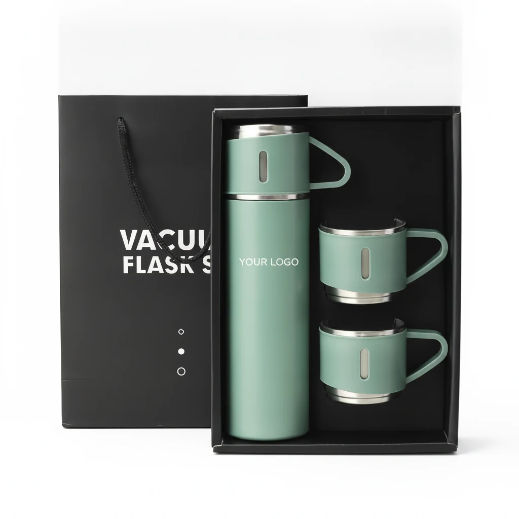 Termoflaske gavesaet 500ml 2
