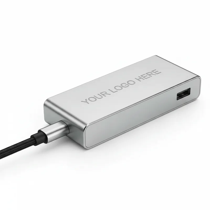 Anpassad USB-C hub 4