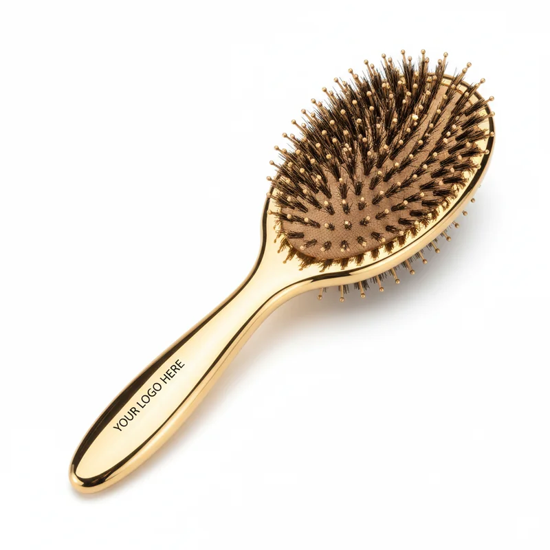 Deluxe Gold Plated Hair Brush