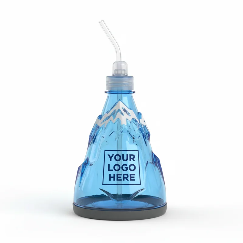 Everest Mountain Bottle Straw