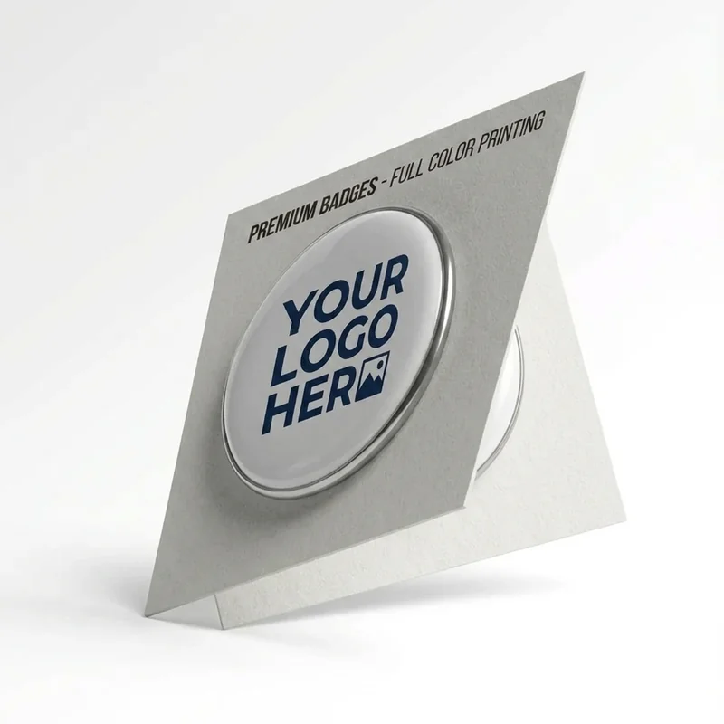 Volledige Kleur Knop Badge 2