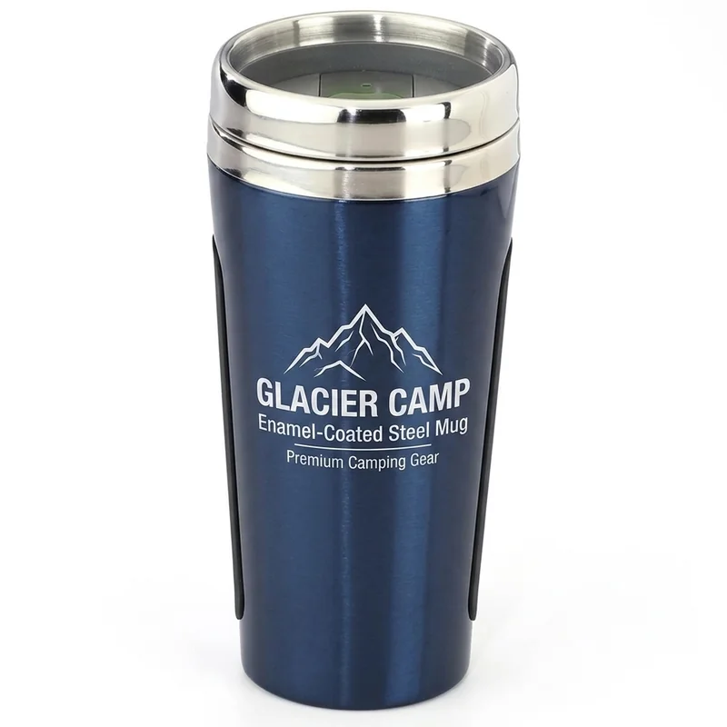 Emaliowany stalowy kubek Glacier Camp 4