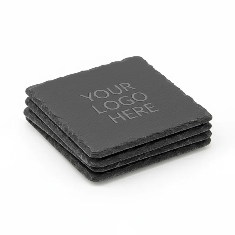 Glacier Frost 4-Pack Slate Coasters Elite 4