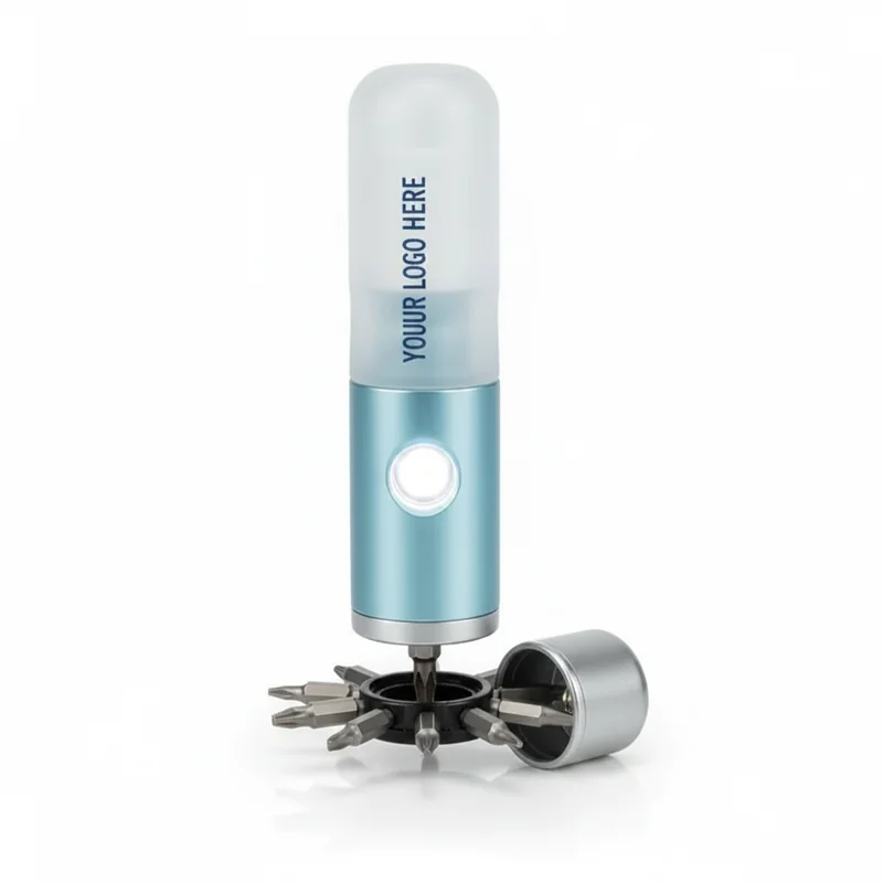Glacier Frost Colorblock Screwdriver Kit with LED Light 2