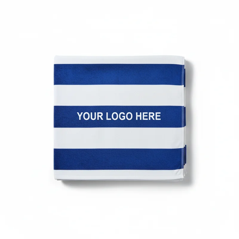 Glacier Frost Cotton Beach Towel
