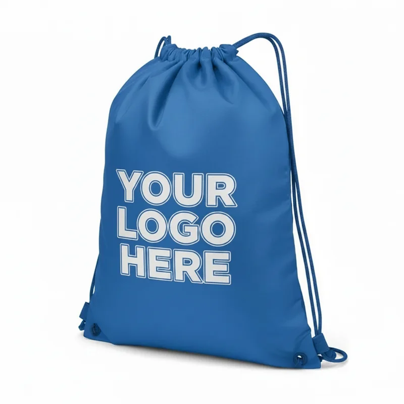 Glacier Frost Drawstring Backpack Blue 2