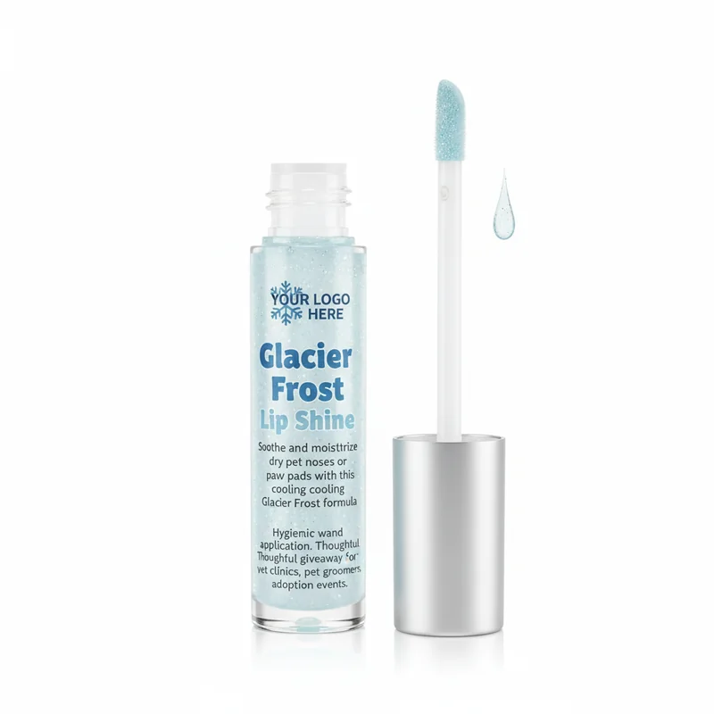 Glacier Frost Lip Shine with Applicator Wand