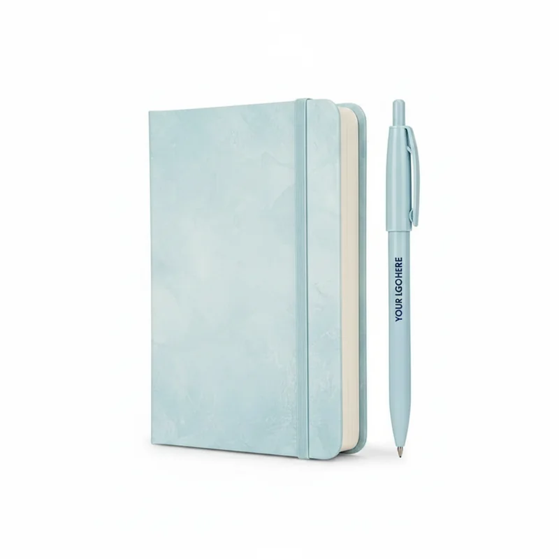 Glacier Frost New Wave Pocket Notebook met Balpen 3
