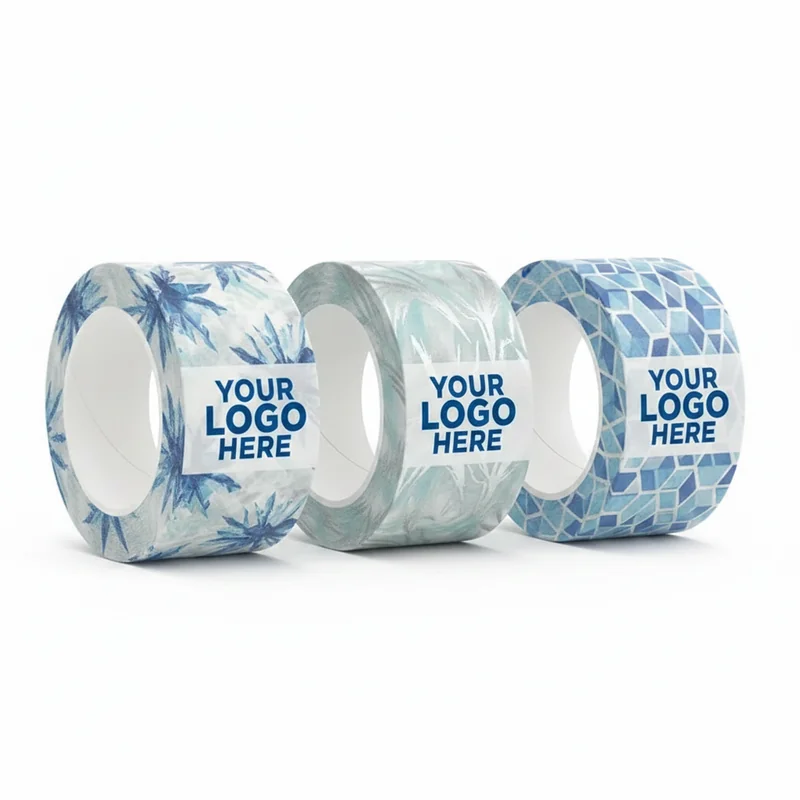Glacier Frost Patroon Washi Tape Pro 2