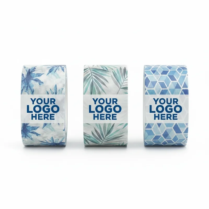 Glacier Frost Patroon Washi Tape Pro 3