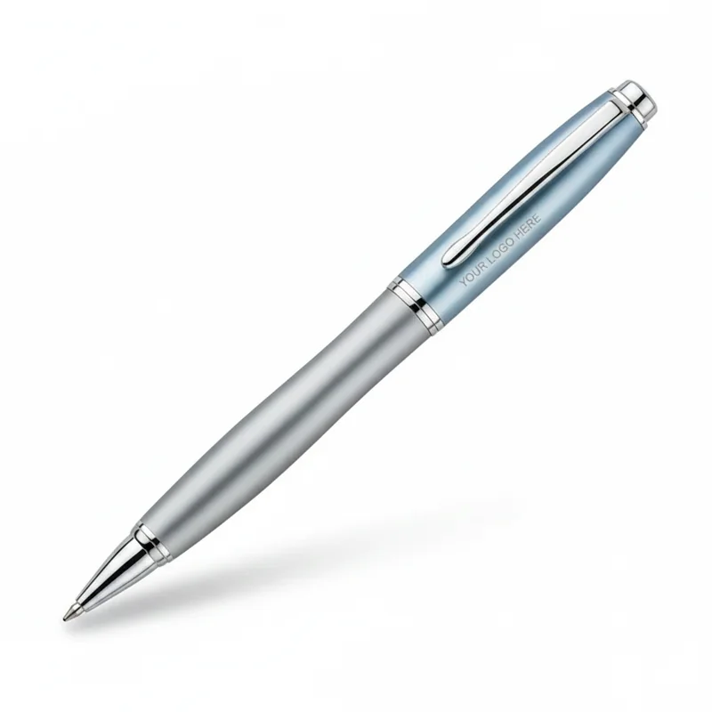 Glacier Frost Premier Twist Metal Pen 2