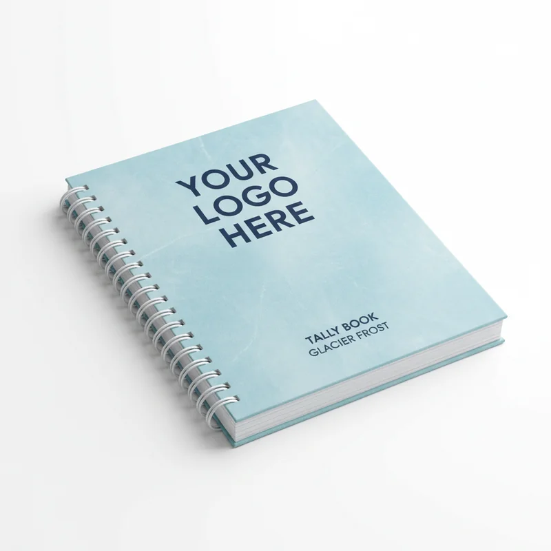 Glacier Frost Soft Cover Tally Book