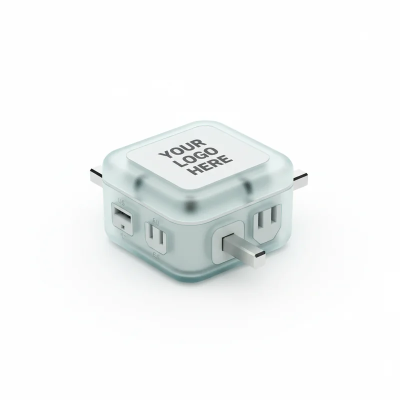 Glacier Frost Universal Travel Adapter