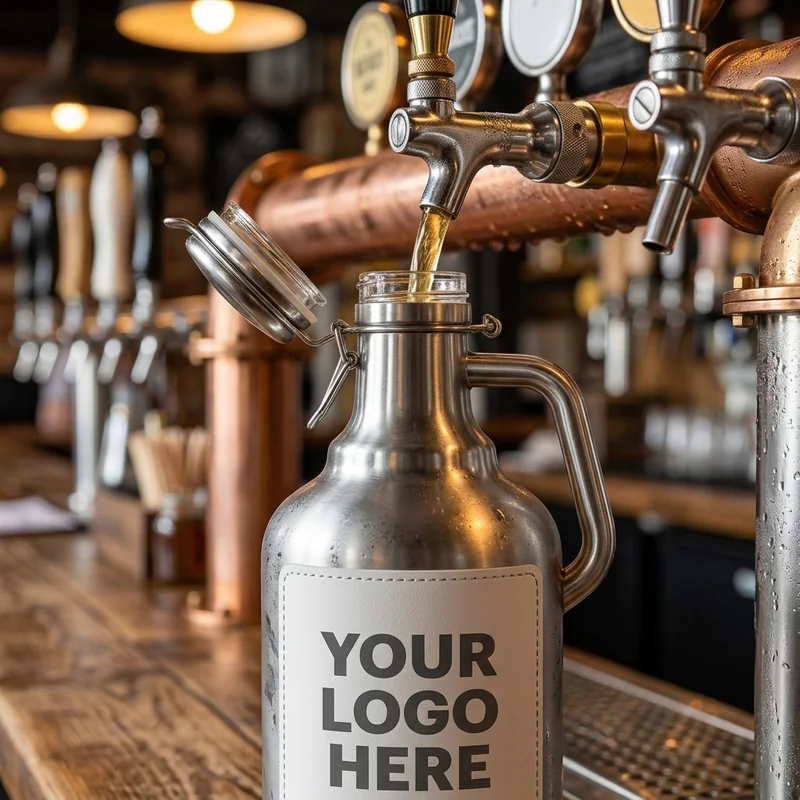 Rustfritt Growler 64oz 3
