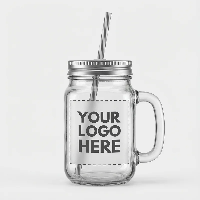 Mug en pot Mason 16oz