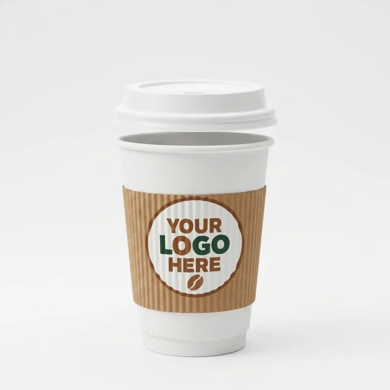 Papirvarmekopp 12oz 2