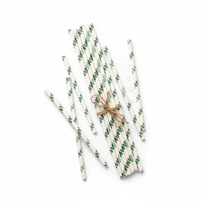 Paper Straws Custom Printed