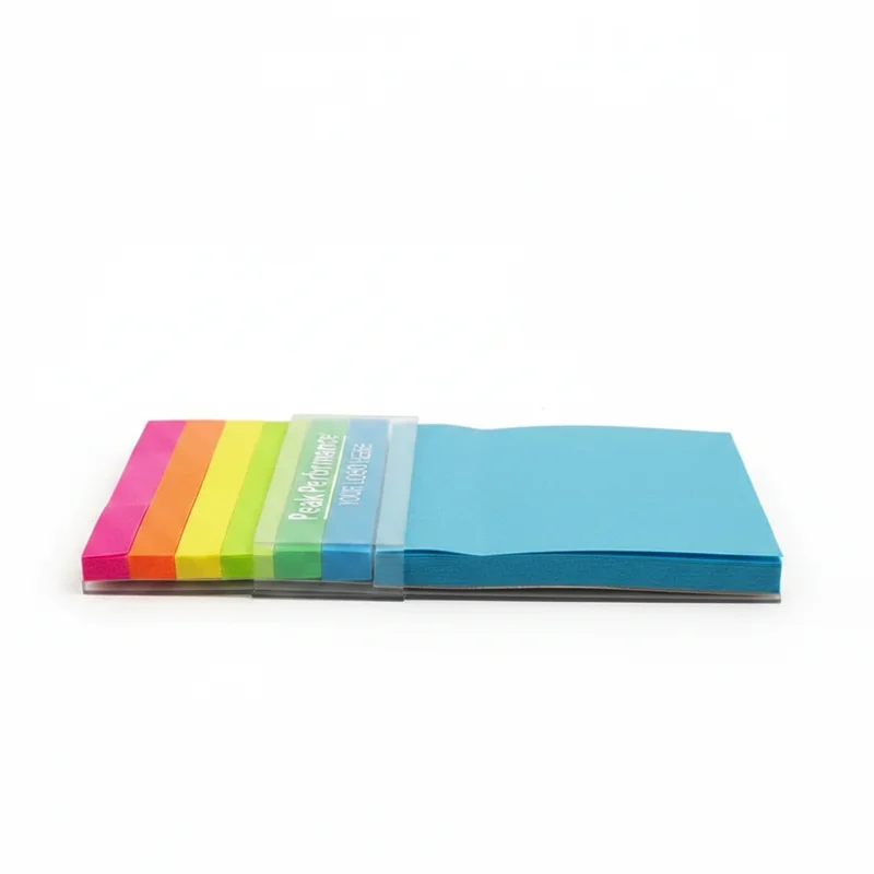 Peak Performance Bright Flag Set with Adhesive Notes 3