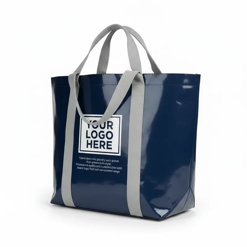 Peak Performance Laminated Shopping Tote 2